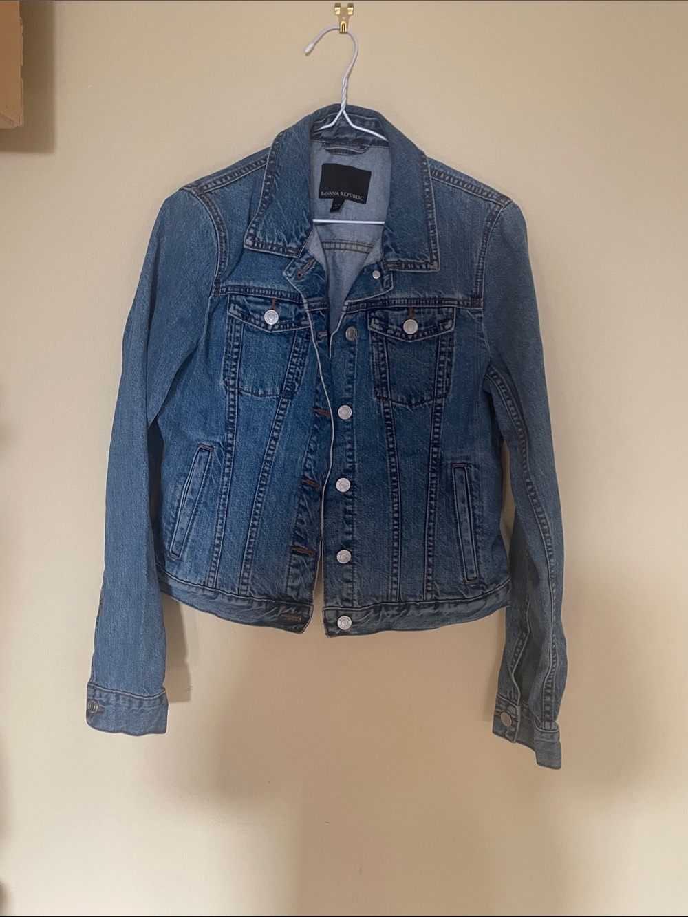 Banana Republic Blue Denim Jacket